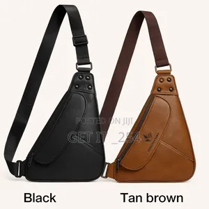 Leather Unisex Crossbody Sling Bags –