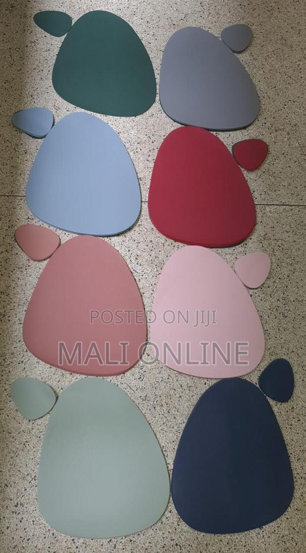 12pcs Leather Triangular Placemat Set Nordic Style - thumbnail 10