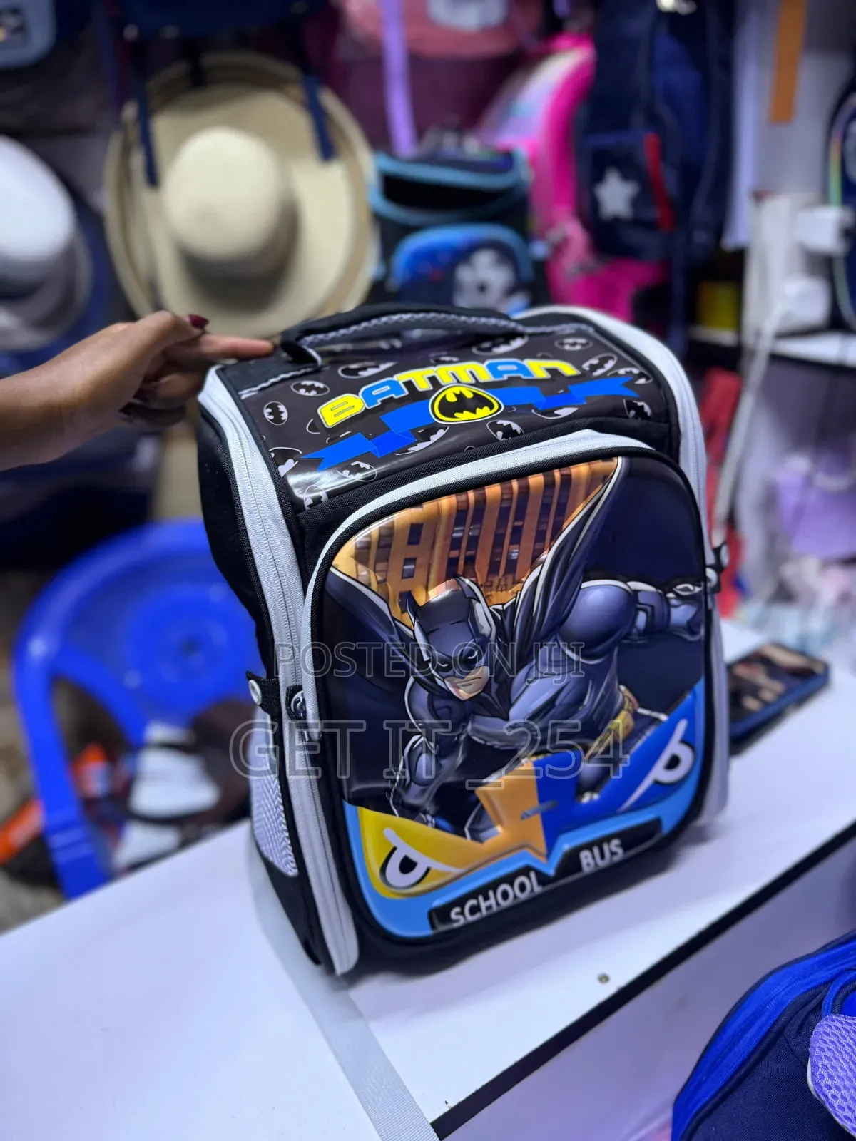 Cartoon Themed Box Bags For Grade 1 To 6 With Kids Favorite