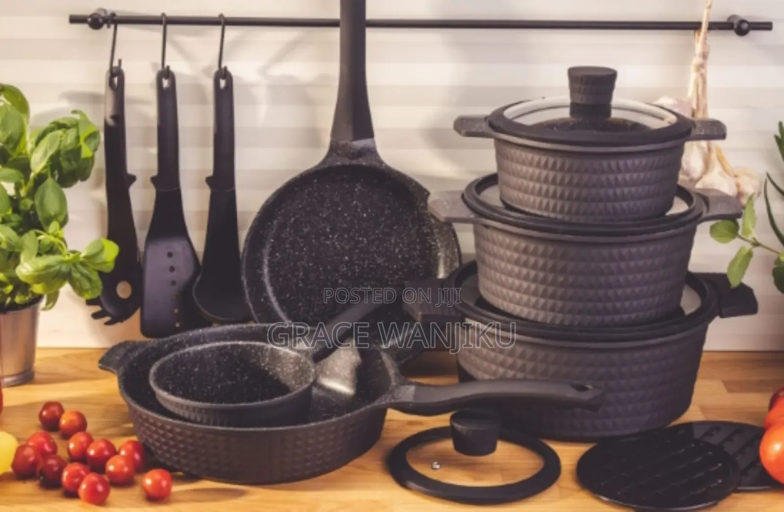 *Edenburg 15pc Cookware Set