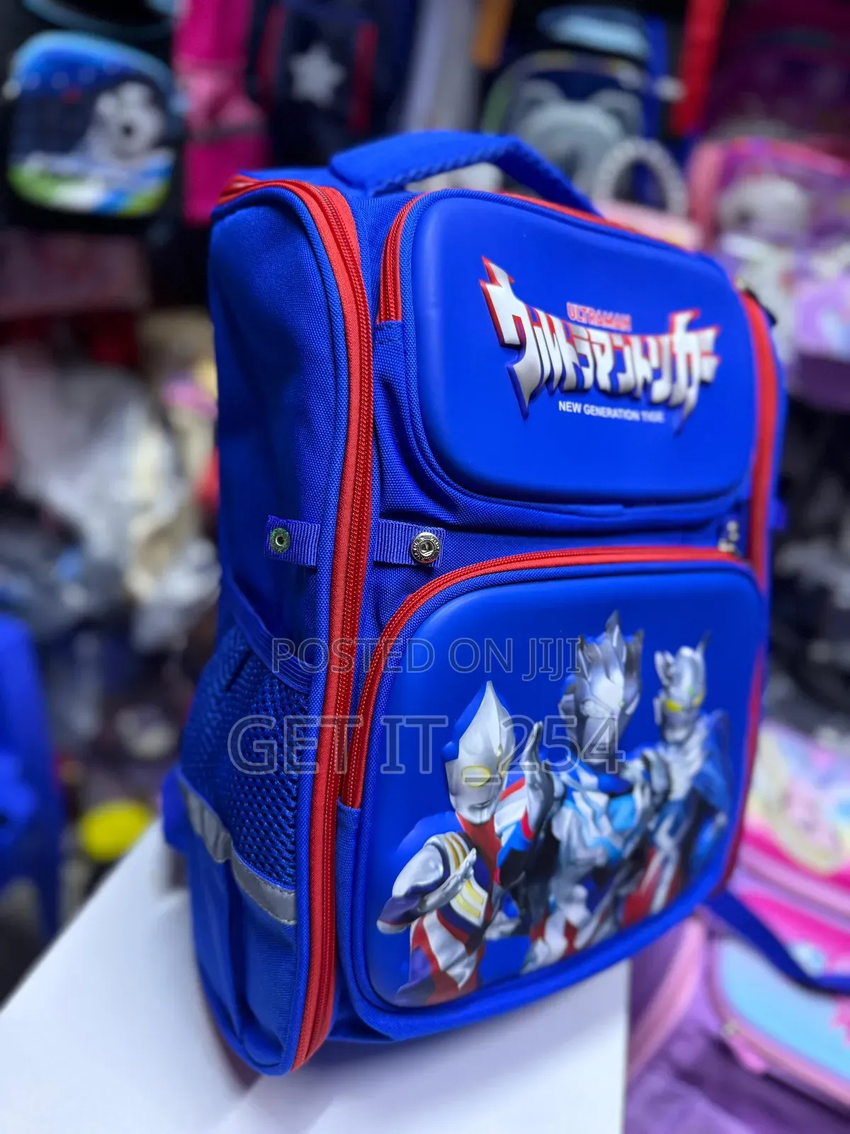 Cartoon Themed Box Bags For Grade 1 To 6 With Kids