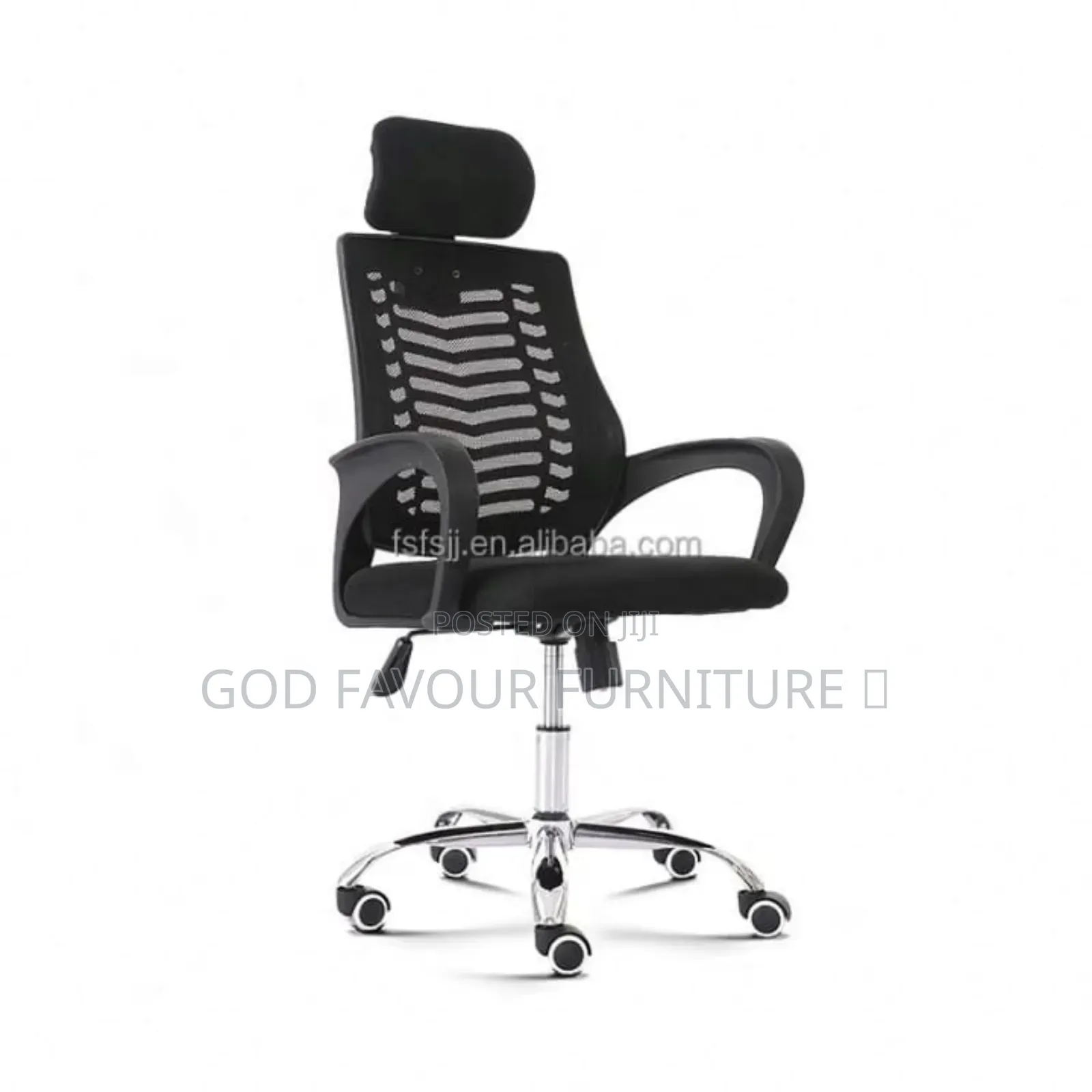 Black Swivel Unique Office Chair Jkp8