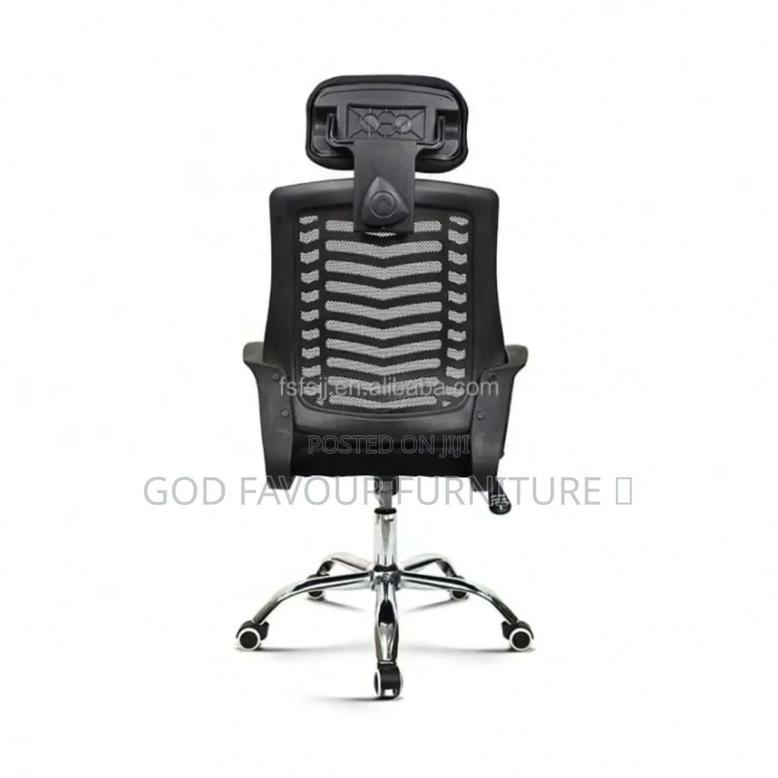 Hhigh Back Adjustable Headrest Office Chair Qcx4