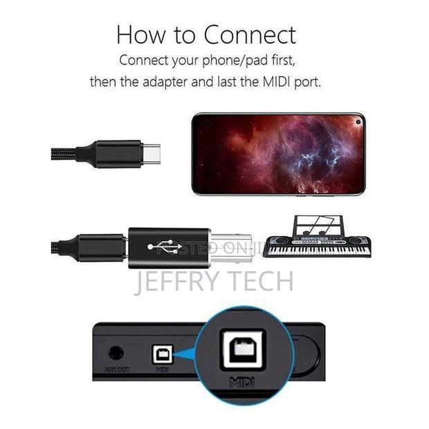 Generation Pack Usb C to Usb B Adapter, for Midi Controller - thumbnail 3