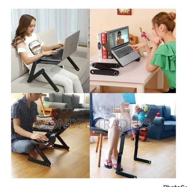 *Laptop Stand With Mouse Pad and Fun* - main view