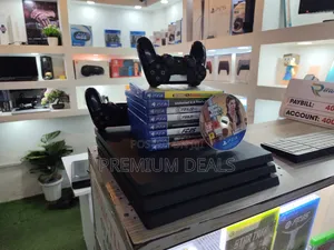  Playstation4 Pro 1tb With 17games.
