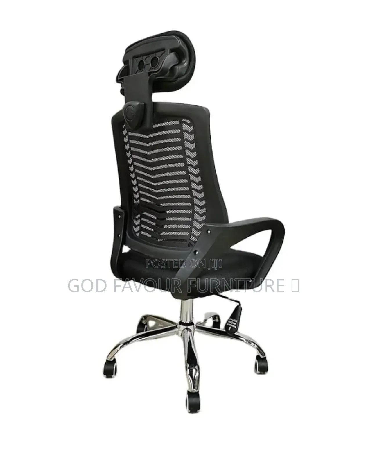 Modern Black Headrest Office Chair Hvf4