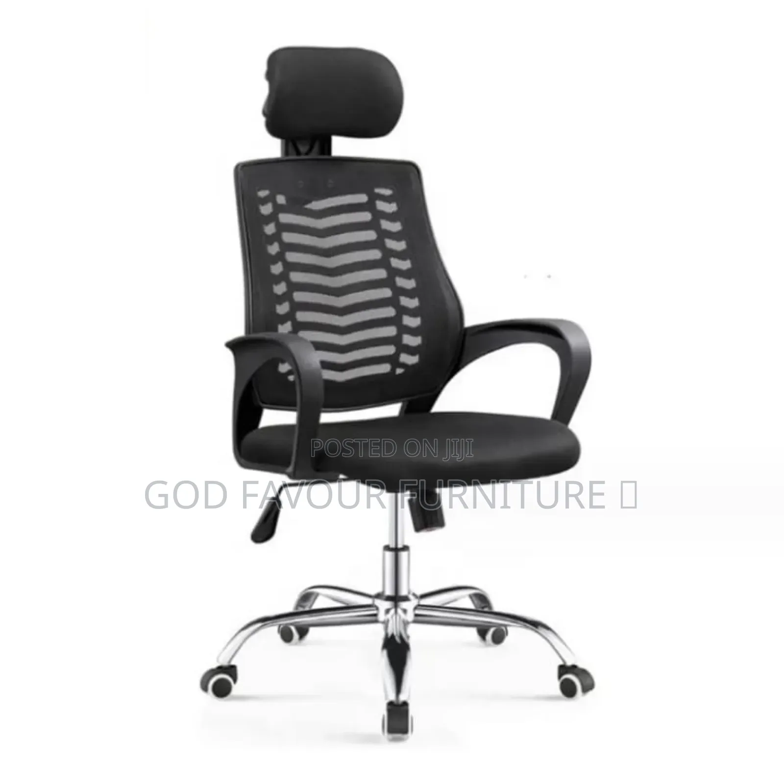 High Back Office Chair With Headrest Khb5r