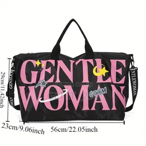 *Large Capacity Vintage Gentle Woman Tote Spacious Bag*