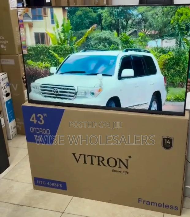 Vitron 43" Smart Tv With Bluetooth And Inbuilt Decorder - main view