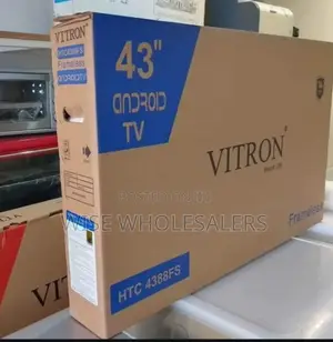 Vitron 43" Smart Tv With Bluetooth And Inbuilt Decorder