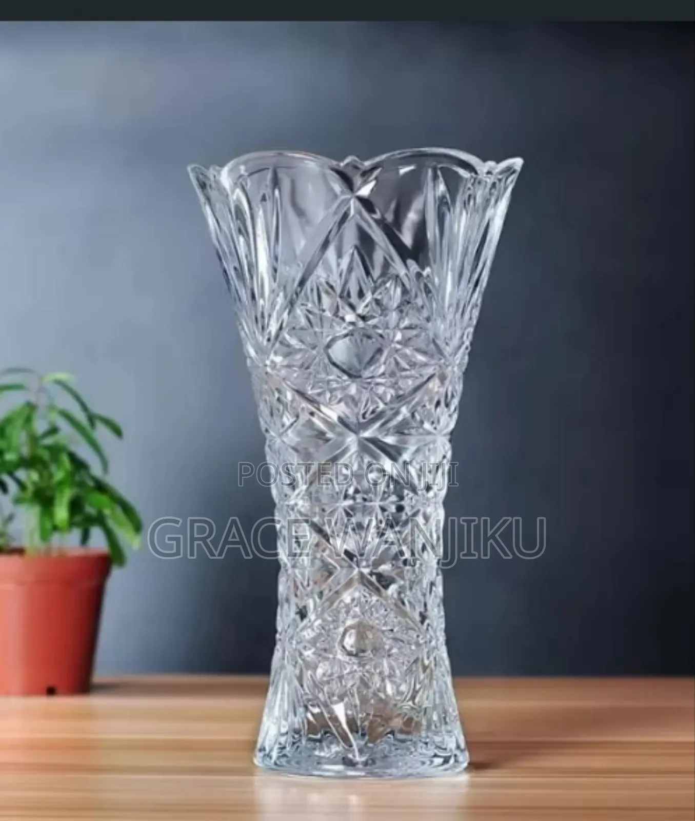 Glass Flower Vase