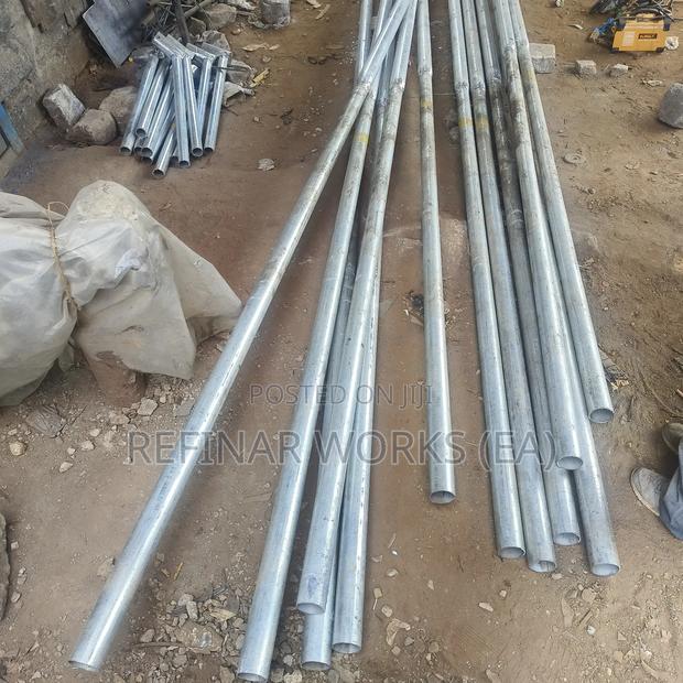 Galvanized Street Poles – Long Life Outdoor Lighting Support - thumbnail 3