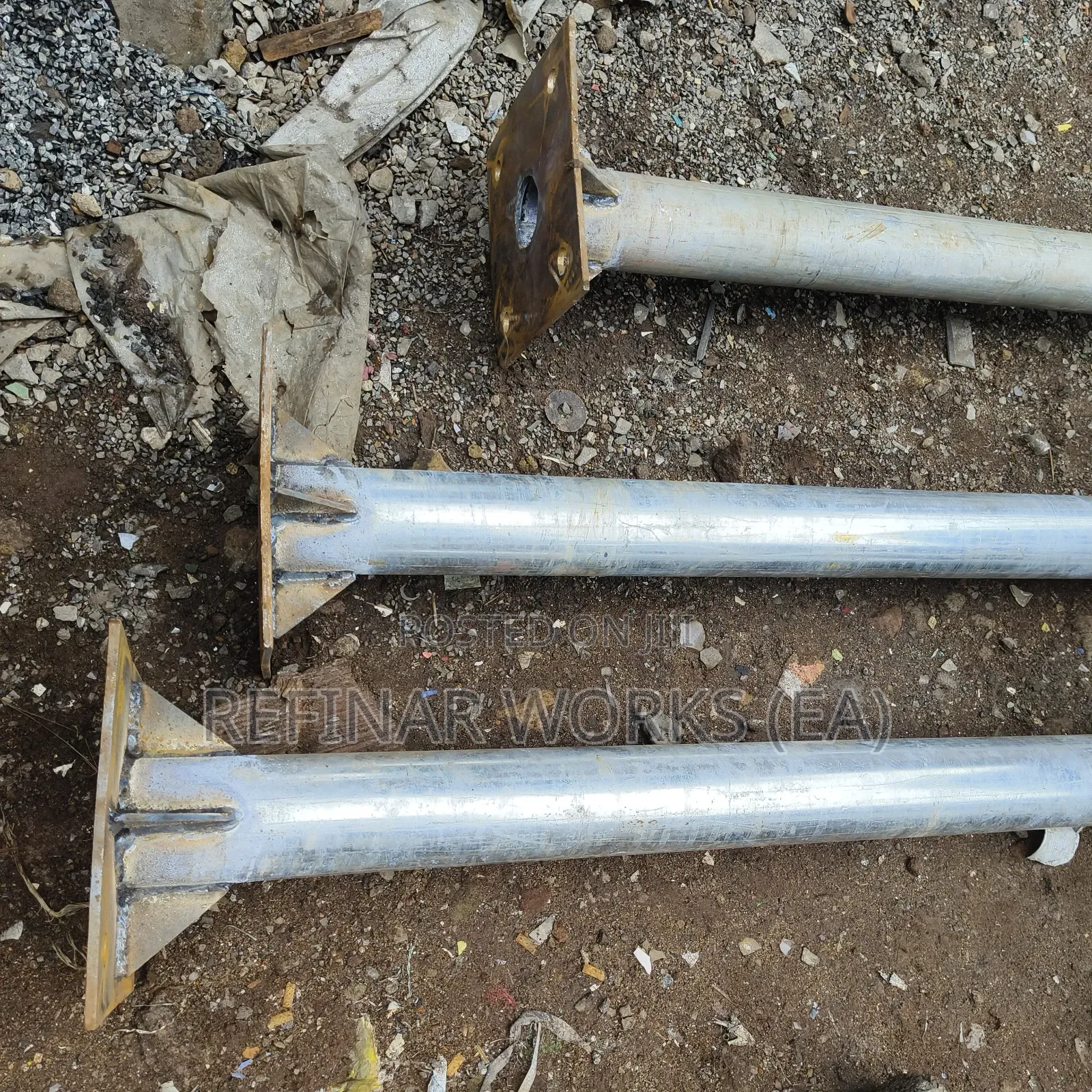 High Mast Street Poles for Public Lighting Projects