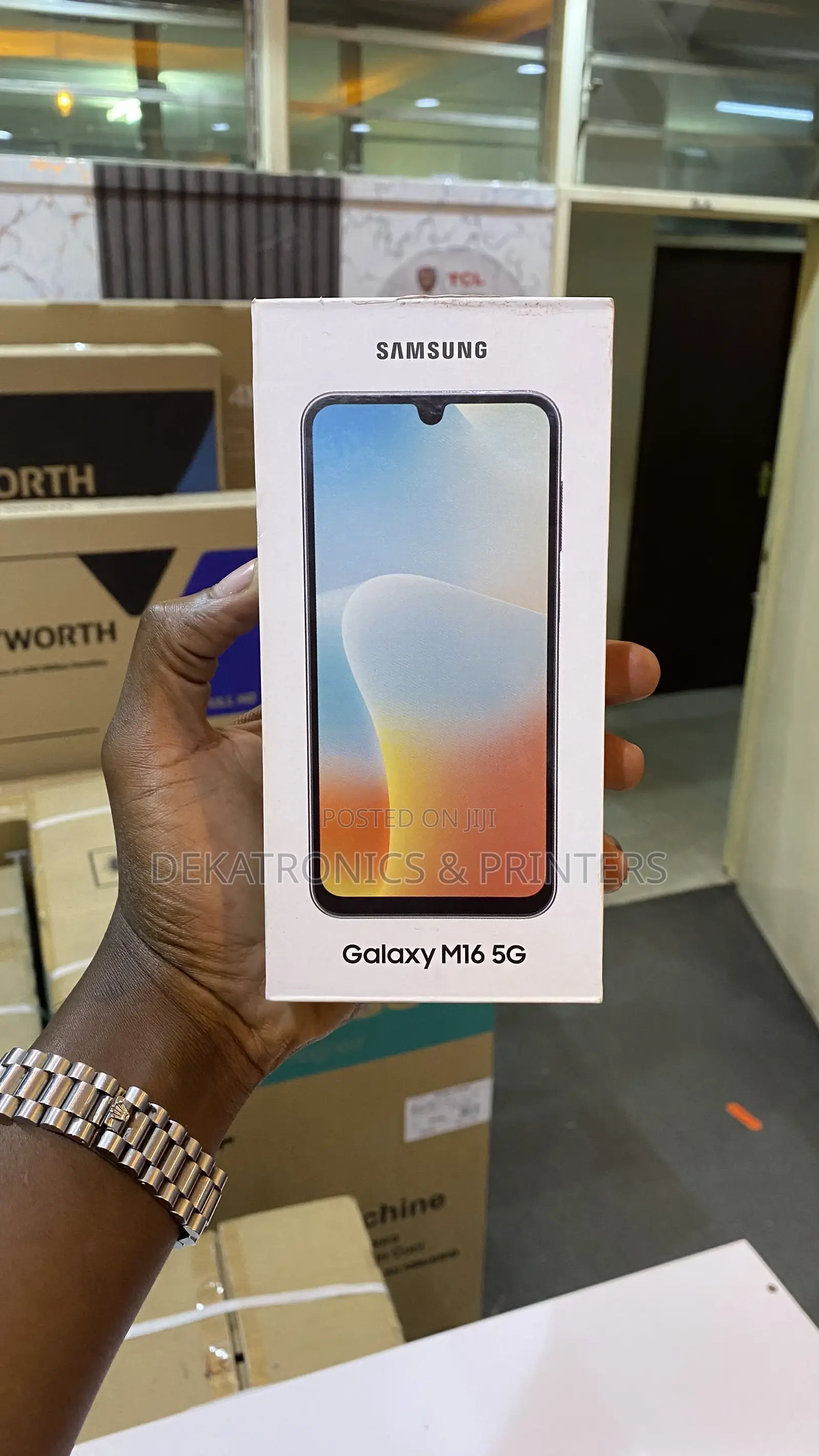 New Samsung Galaxy M16 128 GB Black