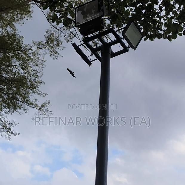 Octagonal Steel Poles for Street Security Lighting - thumbnail 2