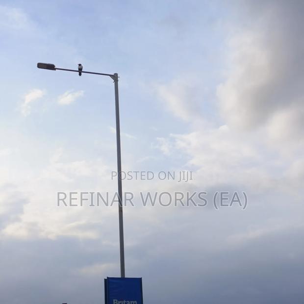 Octagonal Steel Poles for Street Security Lighting - thumbnail 5