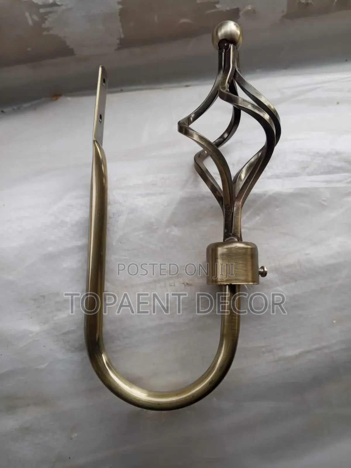 Antic Gold Heavy Duty And Durable Curtain Holder