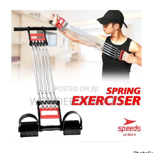 Chest Pull With Tummy Trimmer With 5 Springs