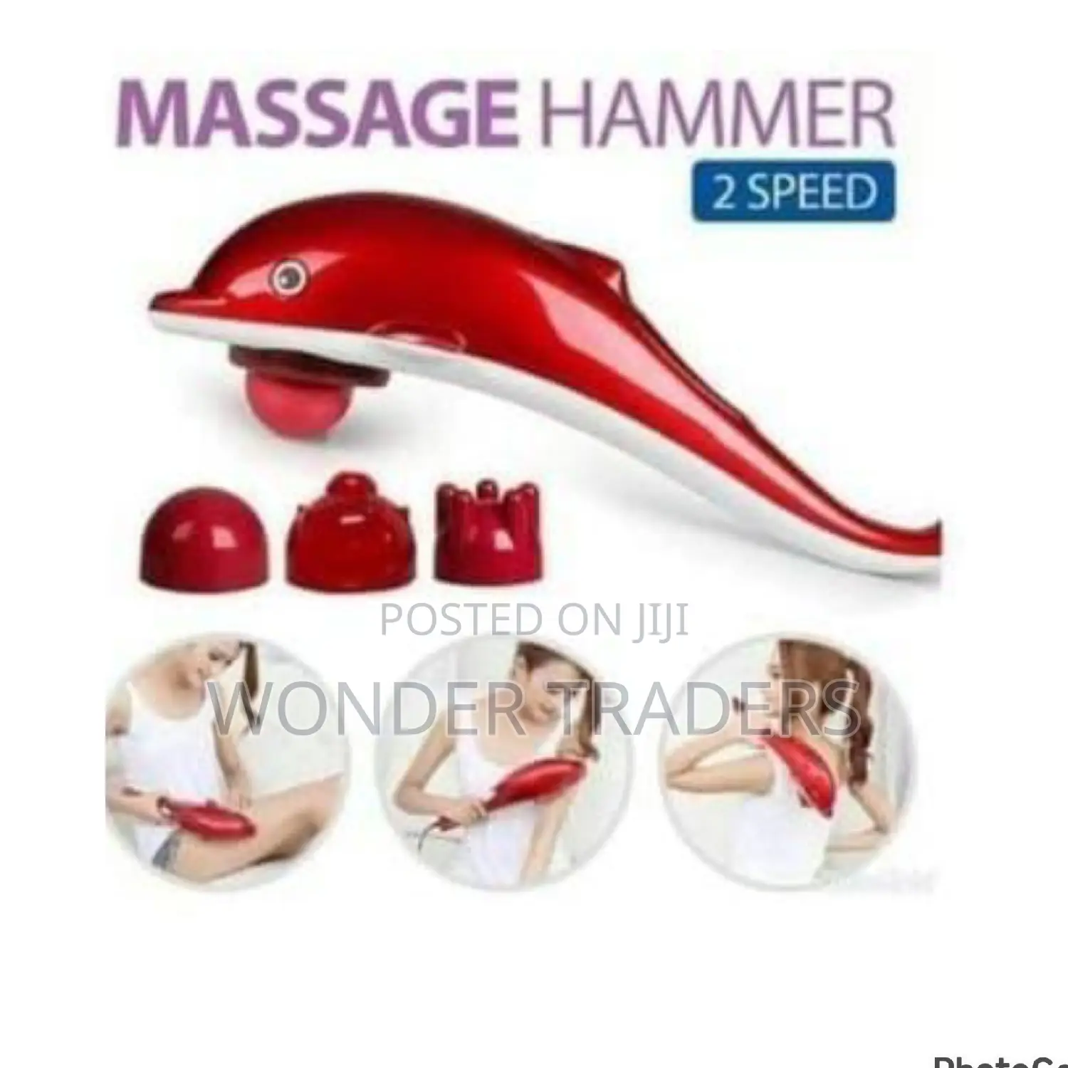 Dolphin Red Massager, Handheld *Dolphin Red Massager*