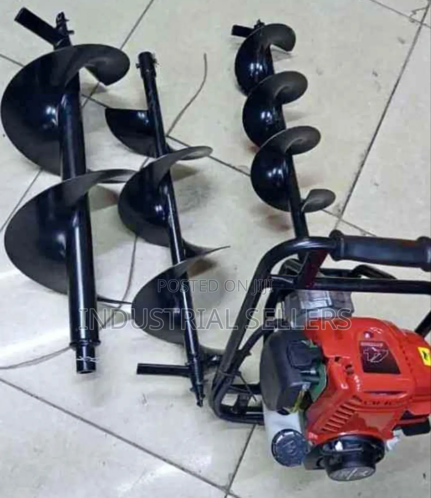 Quality Premier Earth Auger 4 Stroke With Three Drill Bits