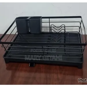 All in 1 Over Sink Kitchen Rack Dish Drainer