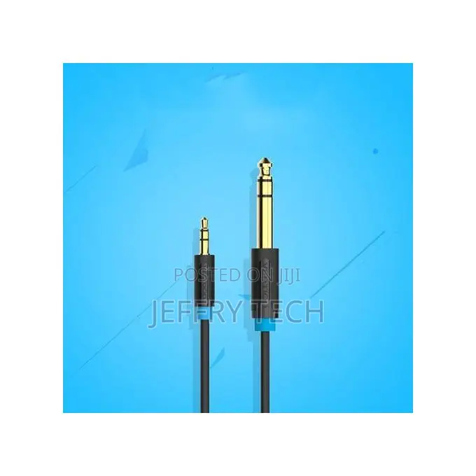 3.5mm to 6.56.35mm Adapter Aux Cable Male to Male for Mixer