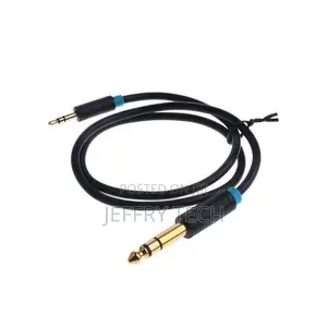 3.5mm to 6.56.35mm Adapter Aux Cable Male to Male for Mixer