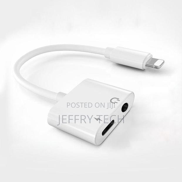 2 in 1 Audio Charger Adapter Cable for iPhone 11 Xs Max Xr X