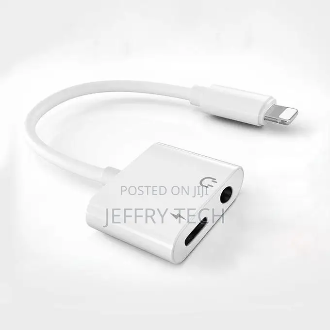 2 in 1 Audio Charger Adapter Cable for iPhone 11 Xs Max Xr X