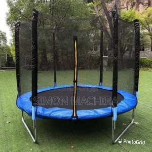 8ft Trampoline With Safety Enclosure Net