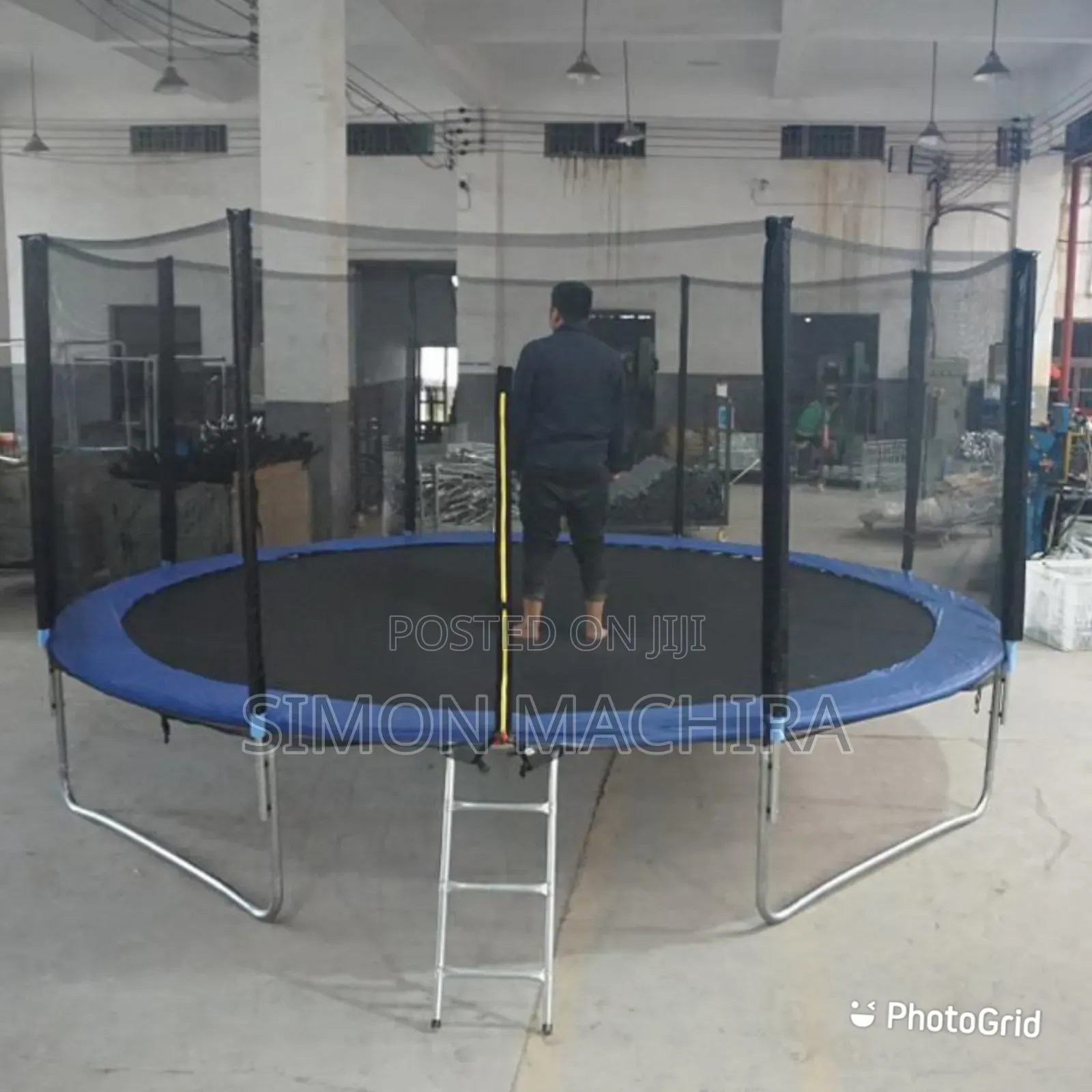 8ft Trampoline With Safety Enclosure Net