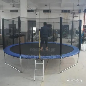 8ft Trampoline With Safety Enclosure Net