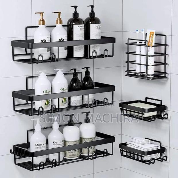 Set of 6 Shower Caddy Shelf/ Bathroom Organizer