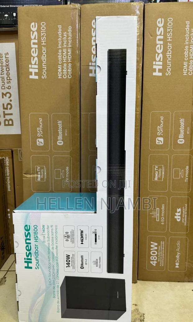 Hisense 140watts Soundbar - main view