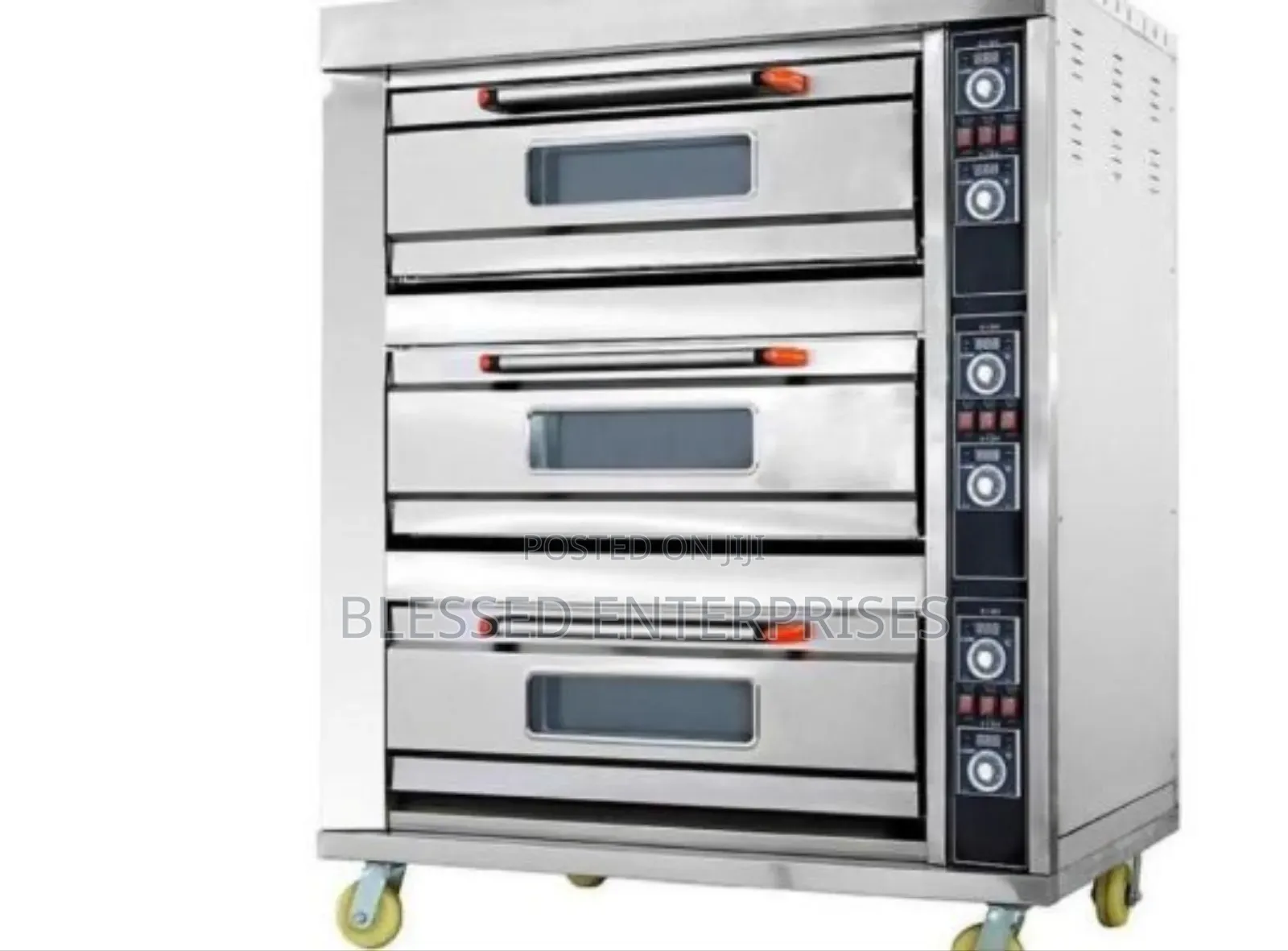Affordable Premier Electric Oven Three Deck Six Trays