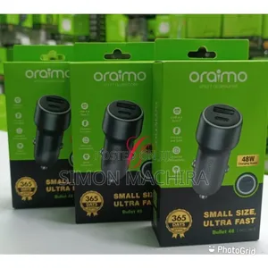 Oraimo Bullet 48w Ultra Fast Car Charger