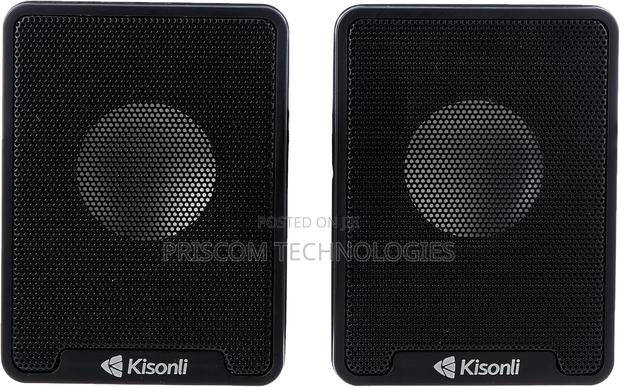 Portable Office Computer Laptop Desktop Speakers Great Sound - thumbnail 2