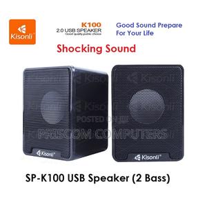 Usb Portable Kisonli Speaker For Computer Laptop Desktop Pc - thumbnail 2