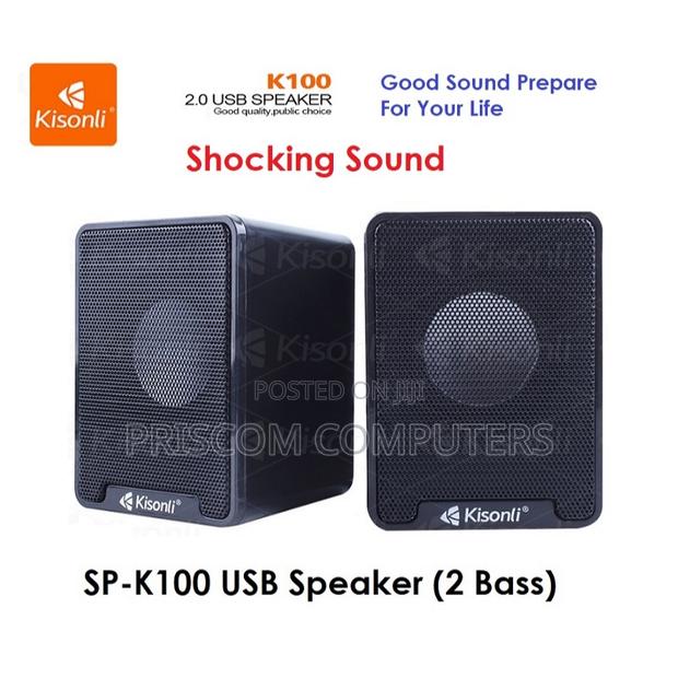 Usb Portable Kisonli Speaker For Computer Laptop Desktop Pc - main view