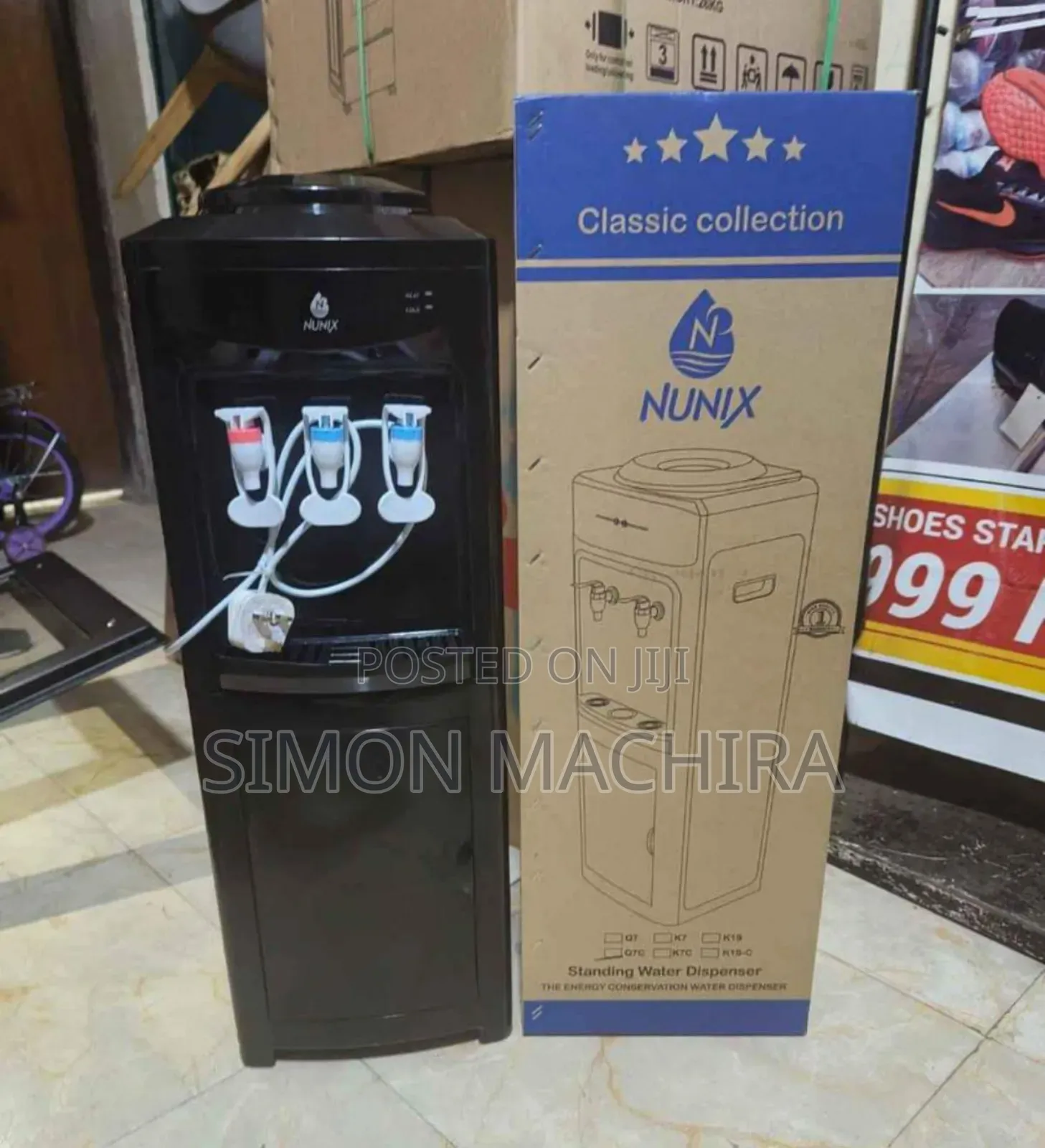 Nunix 3 Tap,Hot,Warm,Cold Water Dispenser Q7c