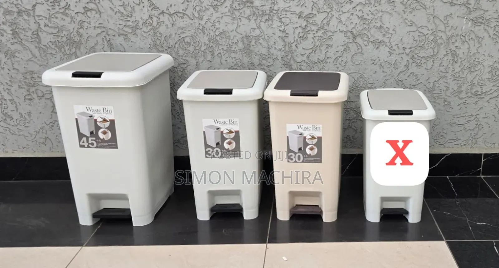 Quality 30l Pedal Dustbin