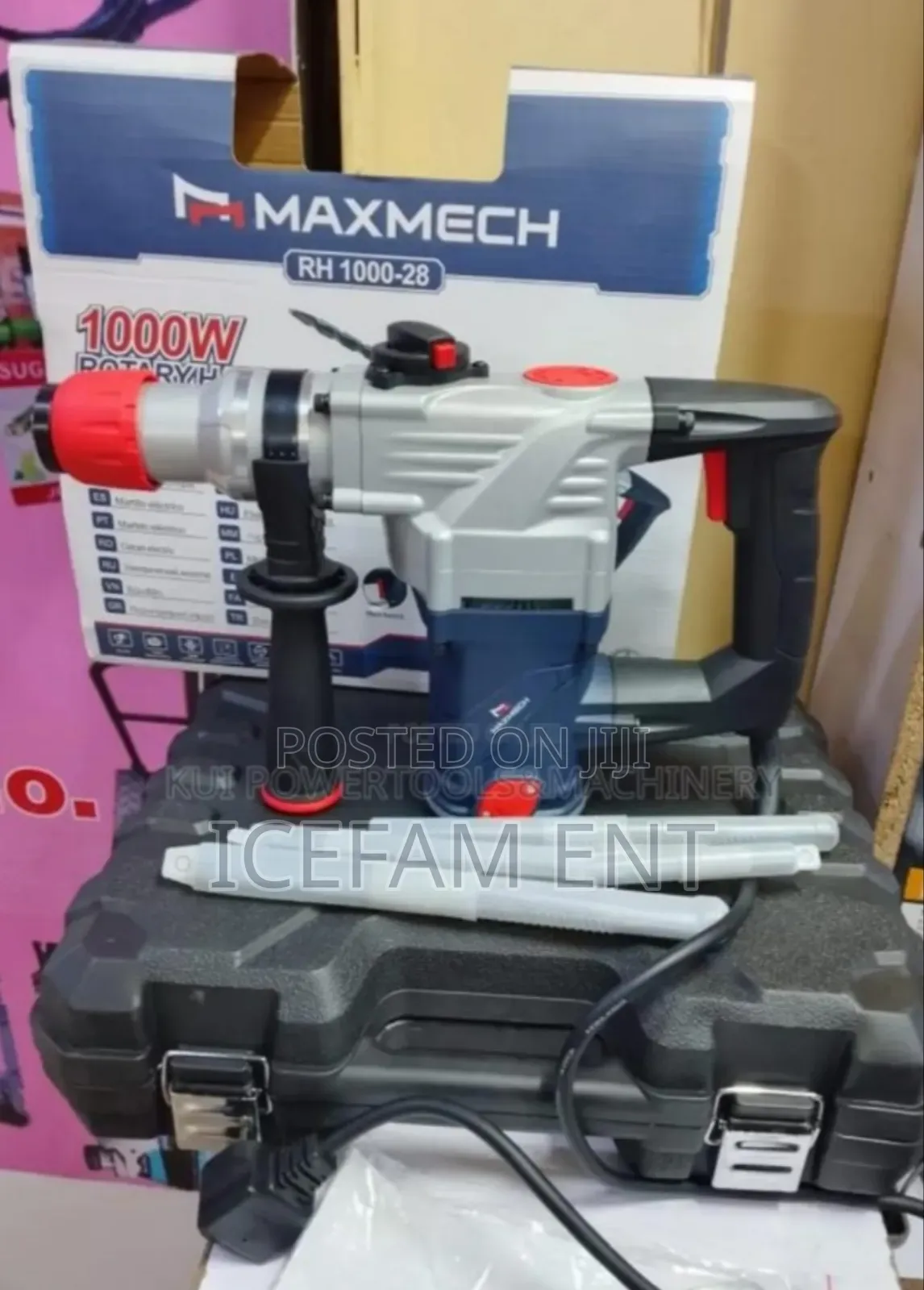 Maxmech 1000w Rotary Hammer/Rotary Hammer