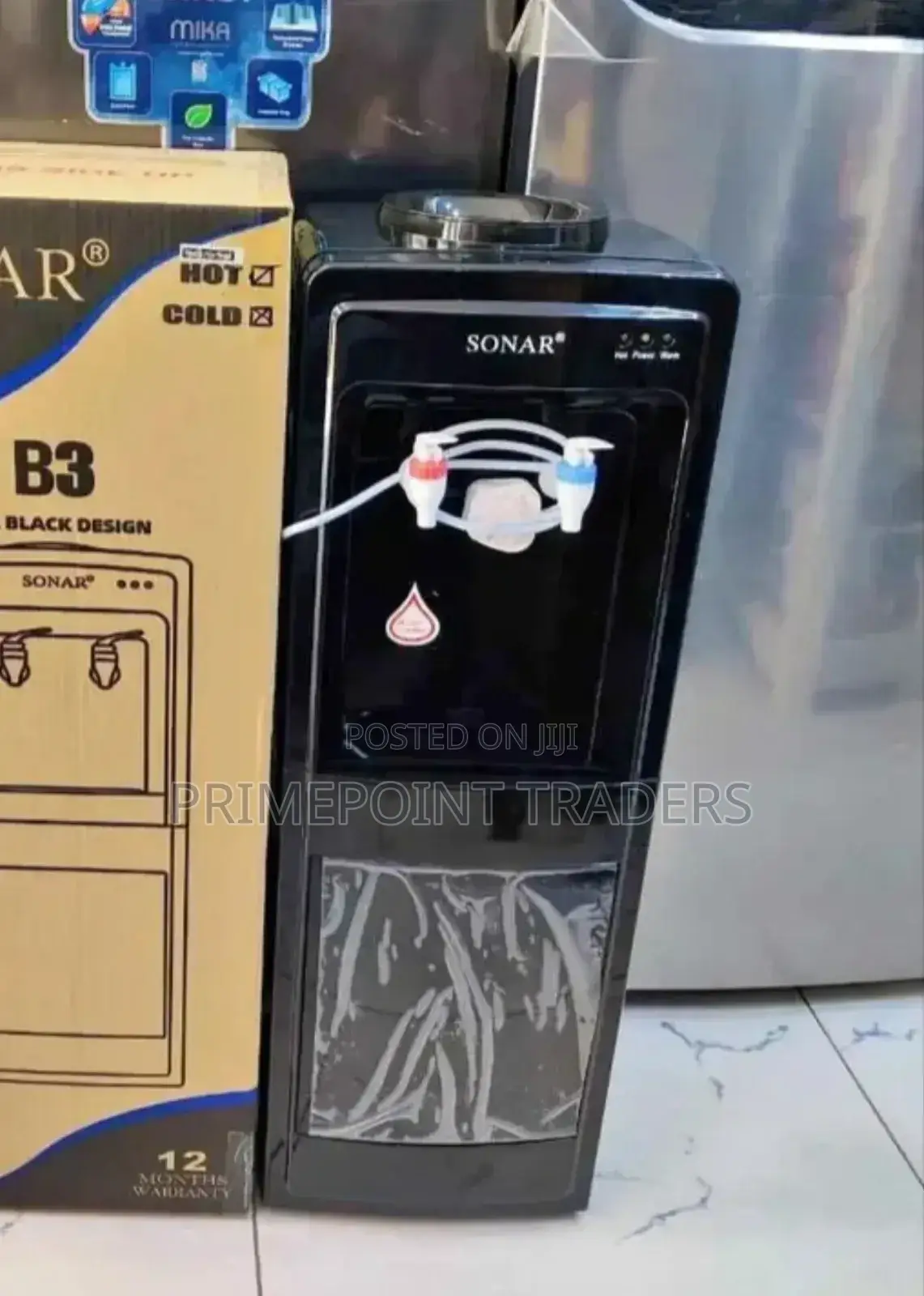 Water Dispenser Sonar B3 (Black) Hot and Normal
