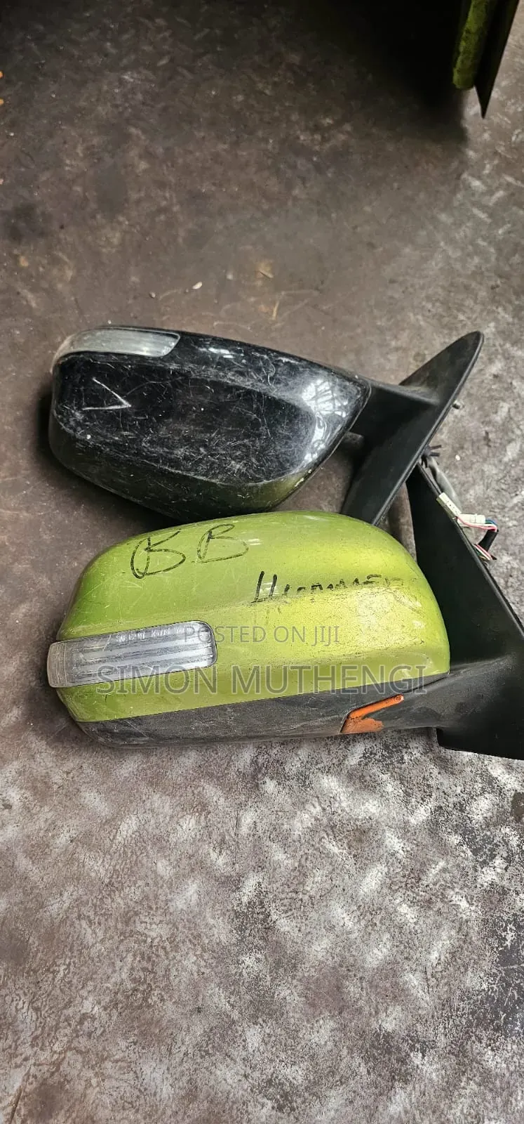 Bb Hammer Side Mirrors (Price Per Piece)