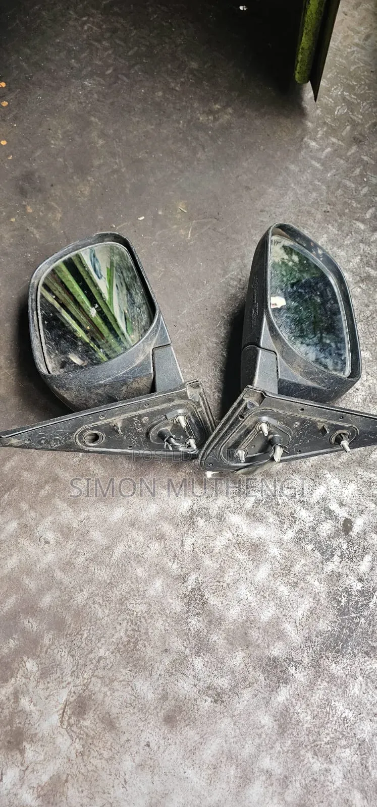 Bb Hammer Side Mirrors (Price Per Piece)