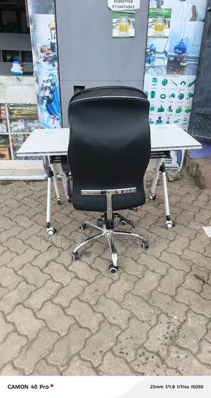 1.2 Mtrs Foldable Office Table+ Executive Officer Chair