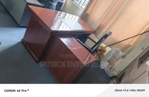 Executive Imported Modern Mahogany Office/Home Desk 1.6 Mtr