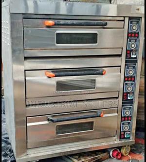 Commercial Electric Oven 3 Deck 6 Trays - thumbnail 2