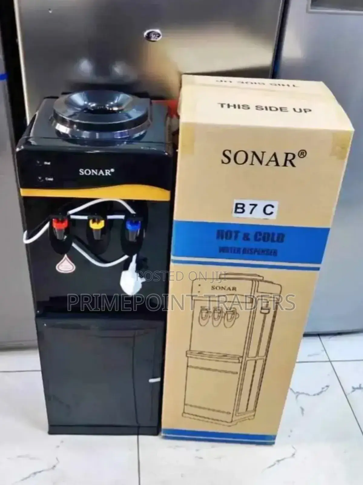 Water Dispenser Sonar B7c(Black) 3 Taps (H N/H C)